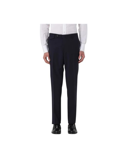 Suit Trousers di Tagliatore in Blue da Uomo