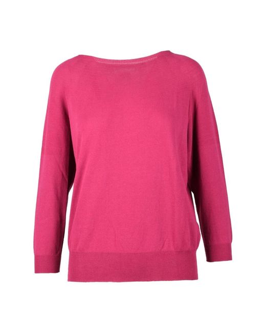 Maglia in cotone di Alpha Studio in Pink
