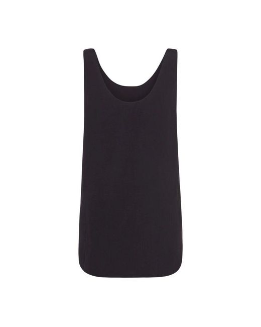 Sleeveless Tops di Cortana in Black