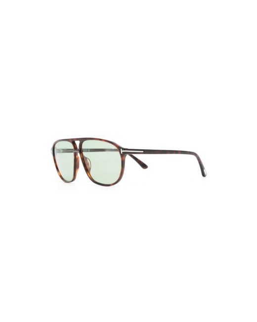 Tom Ford Metallic Sunglasses for men