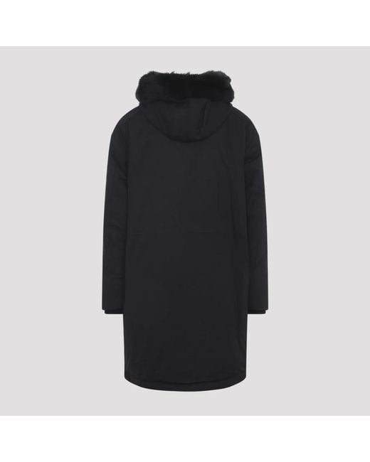Dawson Cotton Parka-Uomo di Moose Knuckles in Black da Uomo