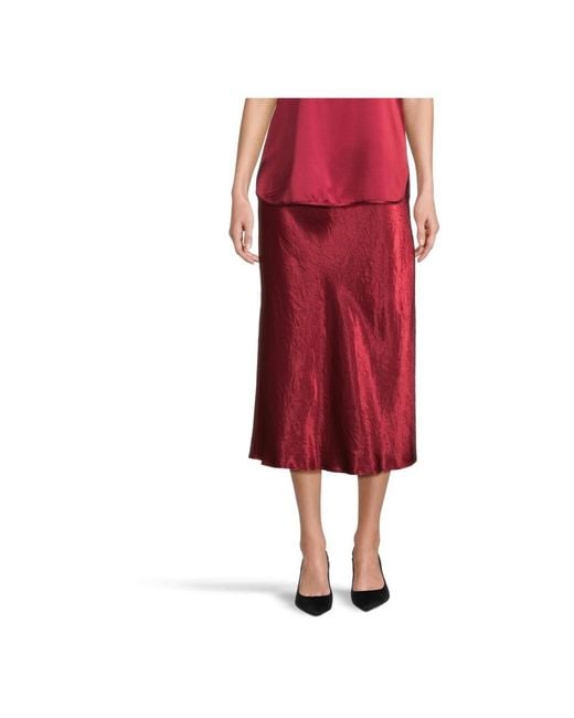 Max Mara Red Midi Skirts