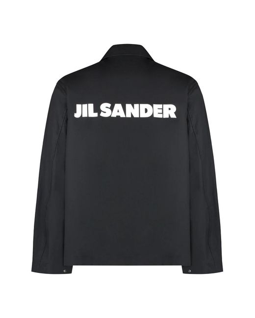 Light Jackets Jil Sander de hombre de color Black