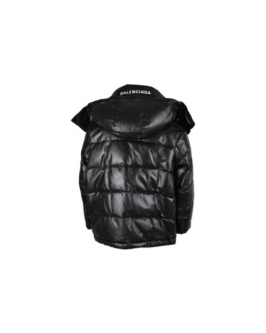 Down Jackets Balenciaga de color Black