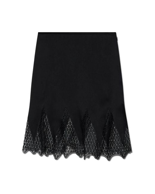 Versace Black Short Skirts