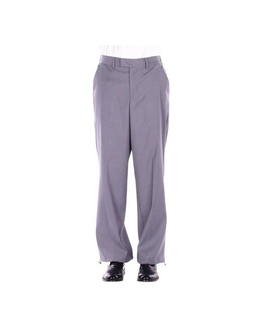 John Richmond Purple Suit Trousers for men