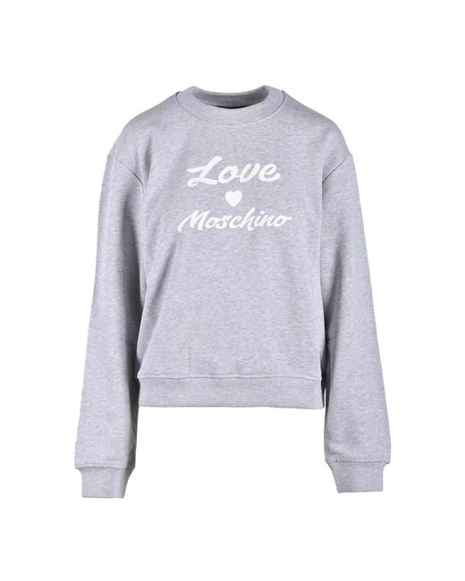 Love Moschino Sweatshirts in het Blue