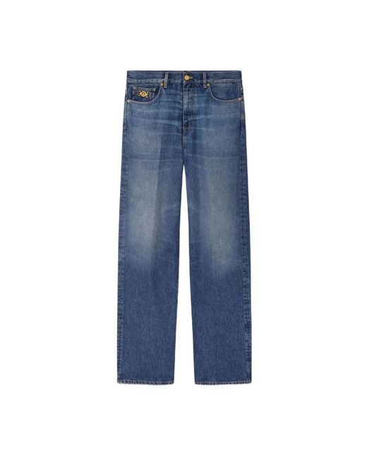 Straight Jeans Versace pour homme en coloris Blue