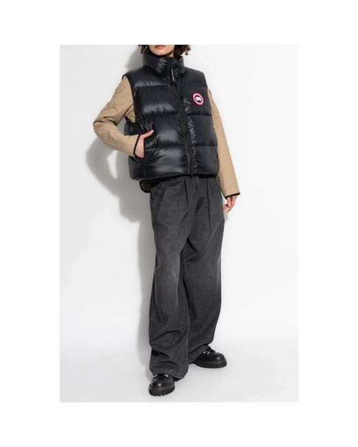 Canada Goose Jassen ,Zwart ,Cypress Puffer Vest in het Black
