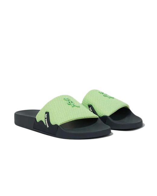 Shoes > flip flops & sliders > sliders Raf Simons en coloris Green