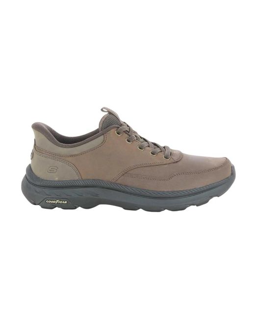 Skechers Herrenschuhe Cognac in Gray für Herren