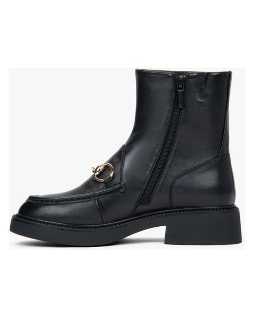 ESTRO Black Ankle Boots