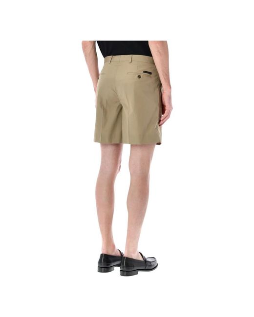 Prada Natural Casual Shorts for men