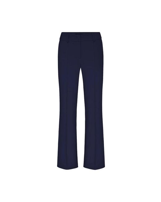 Cambio Blue Wide Trousers