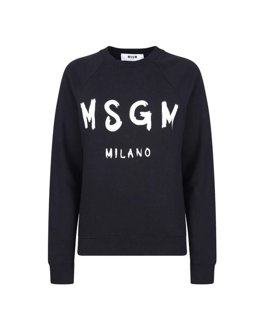 MSGM Blue Sweatshirts