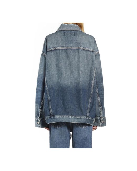 Agolde Denim Jackets in het Blue