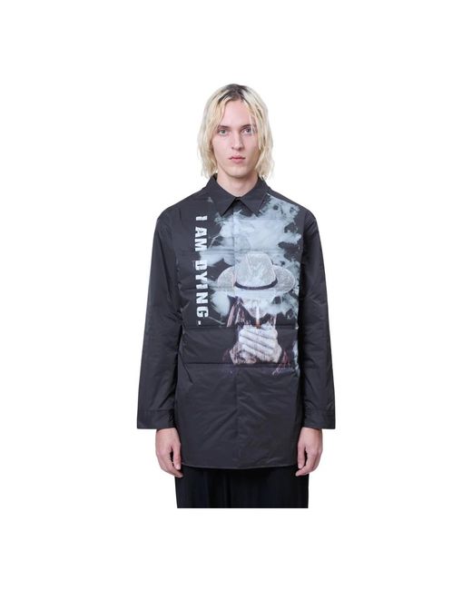 Yohji Yamamoto Blue Light Jackets for men