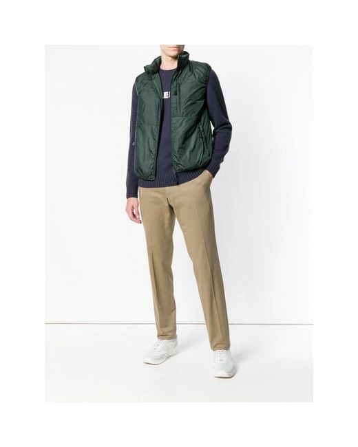 Aspesi Green Vests for men