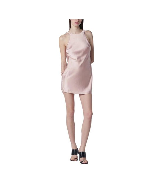 ANDAMANE Pink Short Dresses