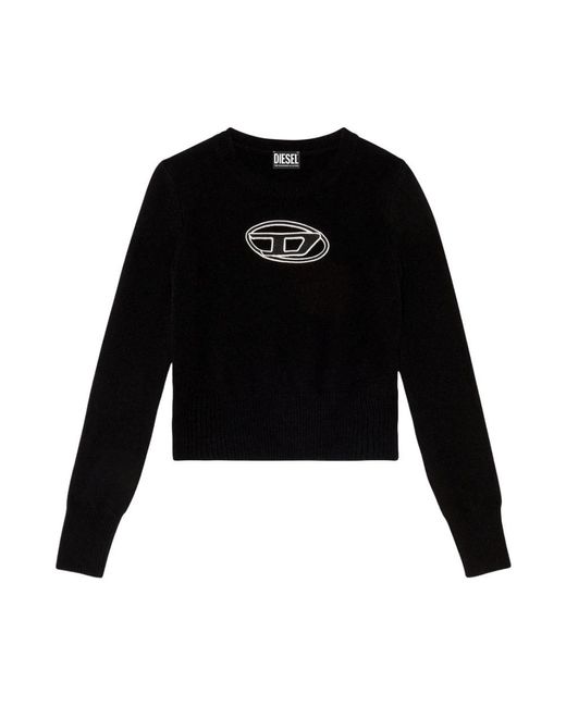 DIESEL Black Sweatshirts