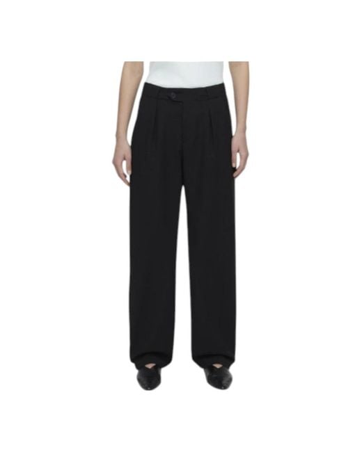 Closed Black Straight Trousers