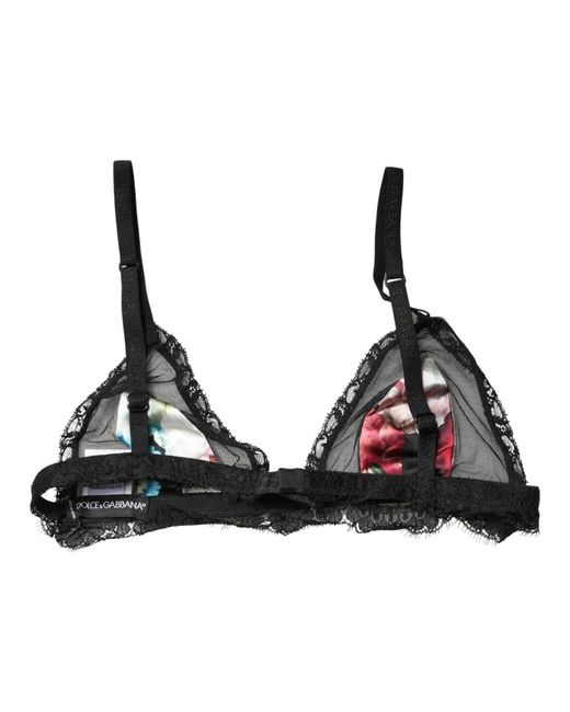 Dolce & Gabbana Black Bras