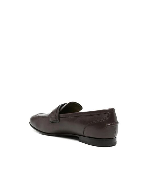 Brunello Cucinelli Black Loafers