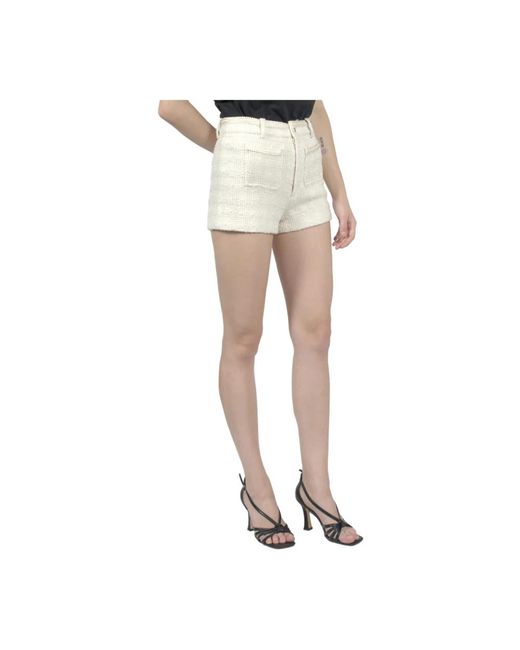 Gucci White Short Shorts