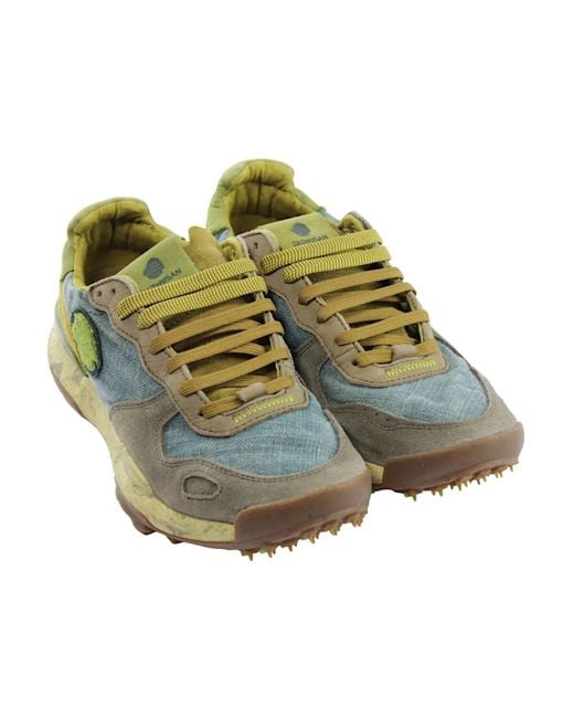 Satorisan Green Sneakers for men