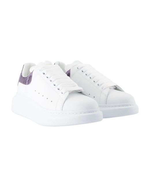 McQueen White Oversized Sneaker
