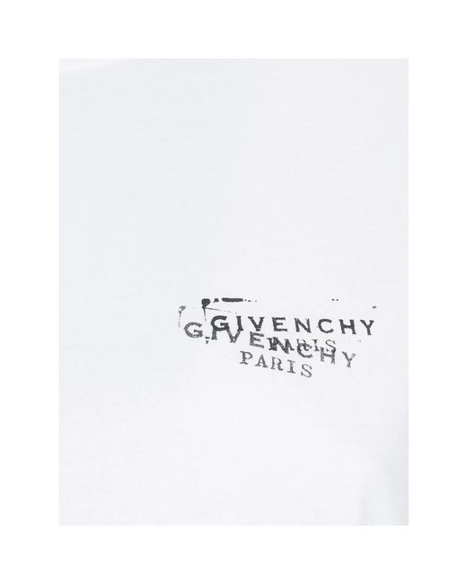 Givenchy White T-Shirts