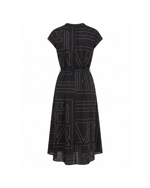 MEIMEIJ Black Midi Dresses