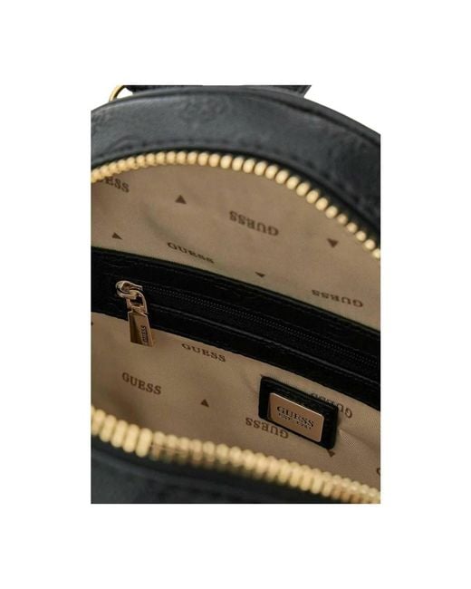 Guess Black Backpacks