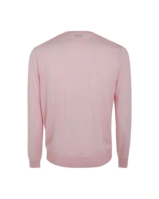 Ballantyne Pink Round-Neck Knitwear for men