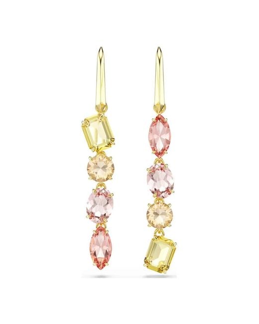 Swarovski Metallic Gema Drop Earrings
