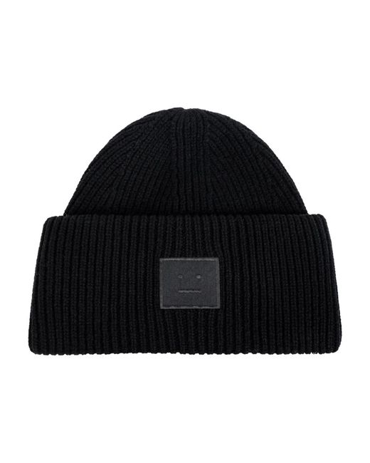 Acne Beanies in het Black