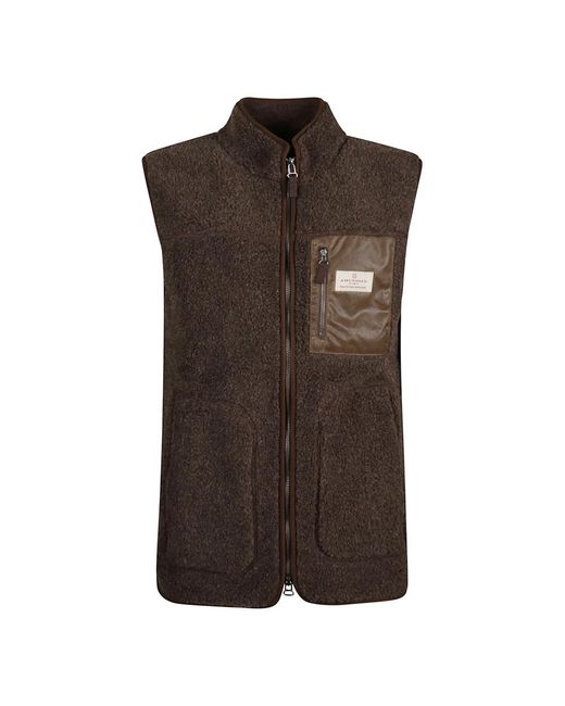 Amundsen Vests in het Brown voor heren