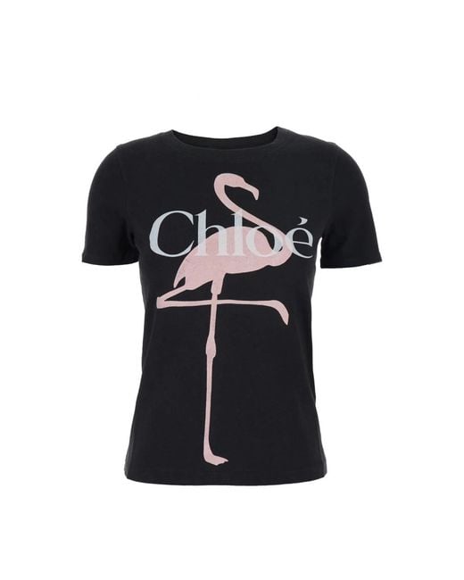 Chloé Black T-Shirts