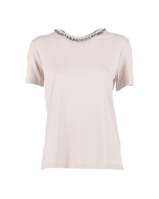 Max Mara Pink T-Shirts