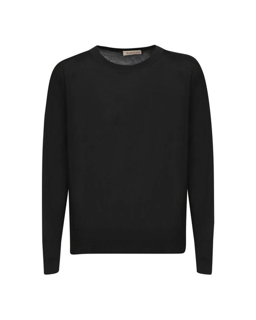 Blanca Vita Black Round-Neck Knitwear