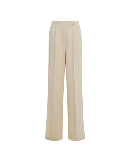 Etro Natural Wide Trousers