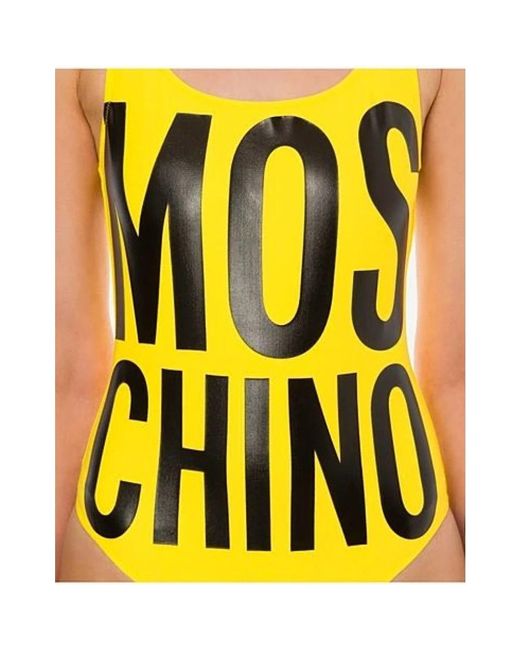 Moschino Yellow One-Piece