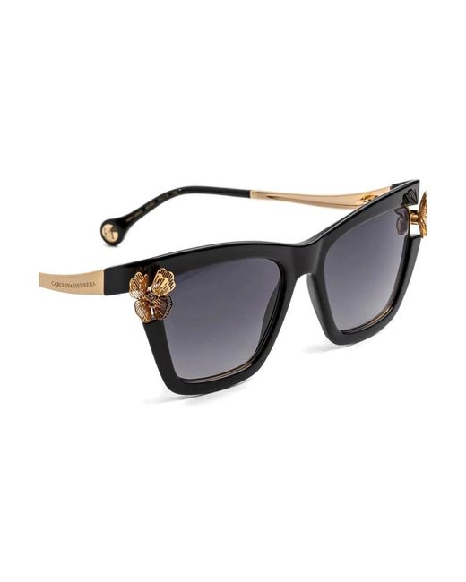 Carolina Herrera Black Sunglasses