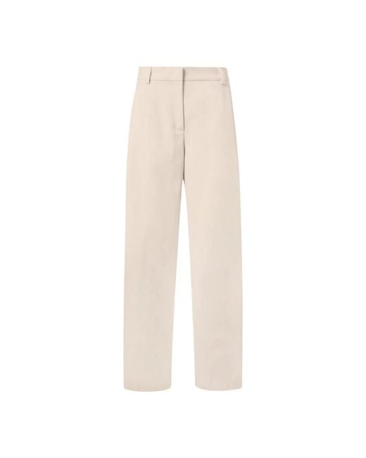 ANDAMANE Natural Wide Trousers