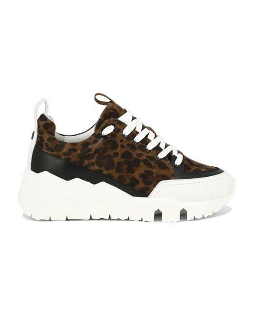 Pierre Hardy Brown Sneakers