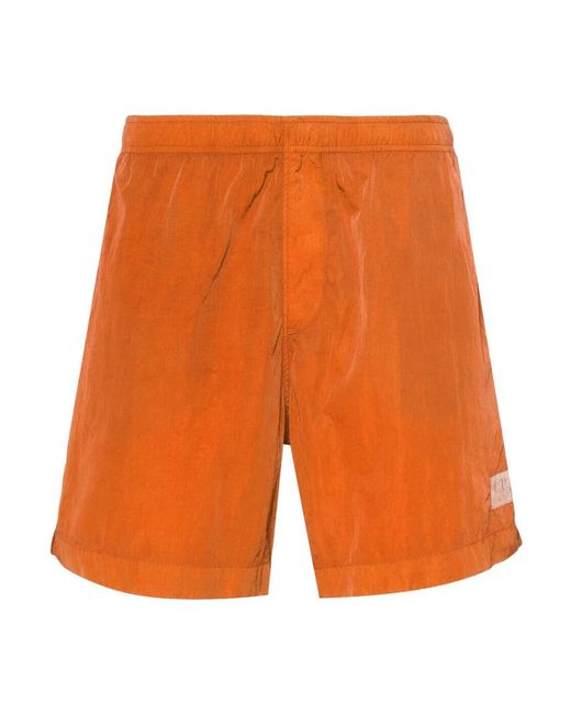 Costume da bagno arancio mare di C P Company in Orange da Uomo