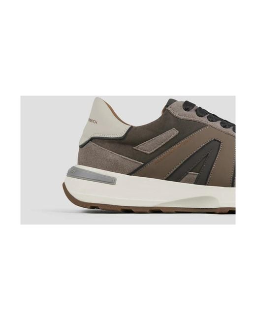 Alexander Smith Gray Sneakers for men
