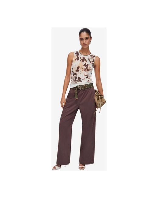 Liu Jo Natural Sleeveless Tops