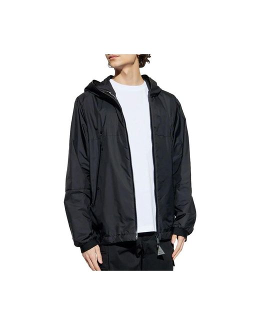 Light Jackets di Moncler in Black da Uomo