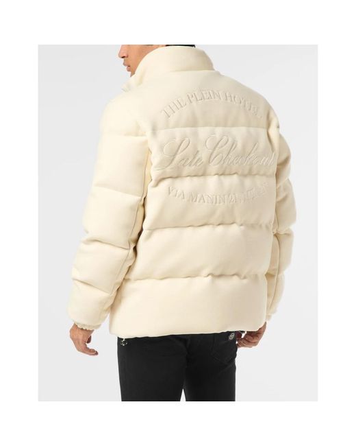 Down Jackets Philipp Plein de hombre de color Natural